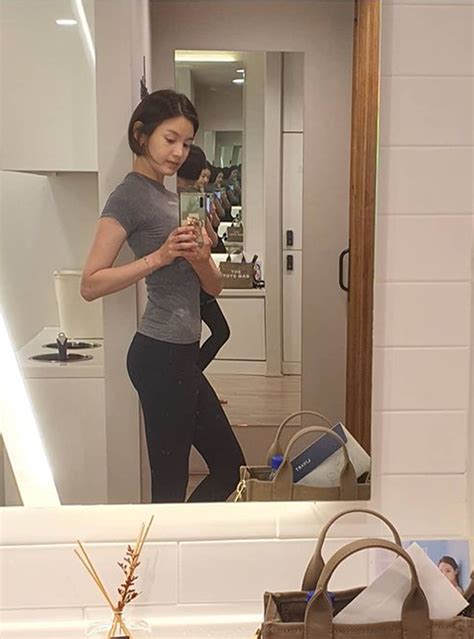 '170cm·50kg' 정가은, 말라도 너무 마른 '싱글맘'…"얼마만의 운동인지" : 네이트 연예