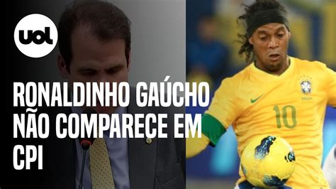 Ronaldinho Gaúcho não comparece à CPI das Criptomoedas e pode sofrer