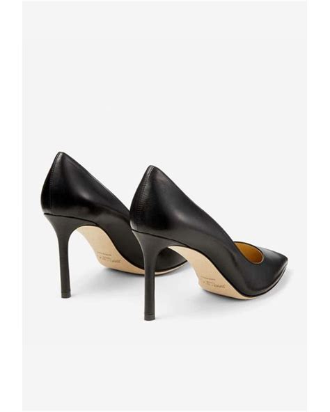 Jimmy Choo Romy Leather Pumps In Black Lyst