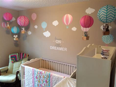 Hot Air Balloon Wall Art Nursery At Dawn Wilkerson Blog