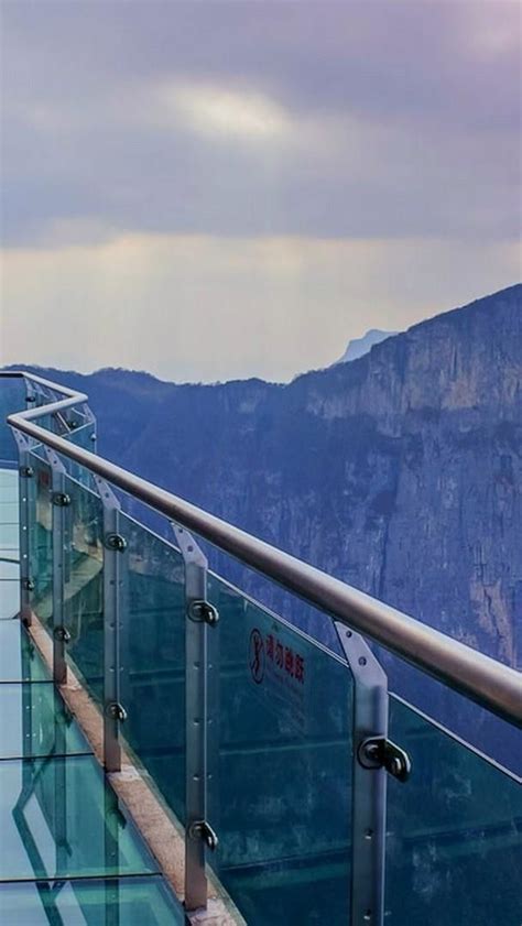 Coiling Dragon Cliff Skywalk Tianmen Mountain National Park