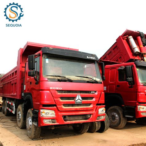 Sinotruk HOWO Tippers 371HP 420HP 10 Wheel Used Tipper 40 Tons Dump