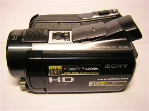 Sony Hdr Sr11 10 2 Mp 60gb High Definition Hard Drive Handycam Camcorder With 12x