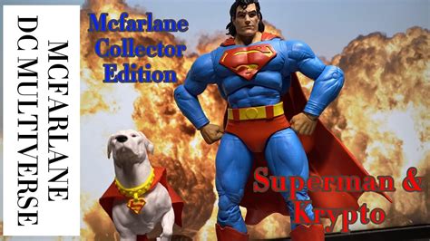 Figure Unboxing Superman Krypto Mcfarlane Dc Multiverse Collector