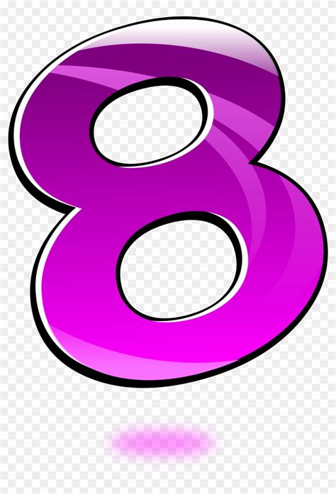 Number - Number 8 Transparent Background - Free Transparent PNG Clipart ... 