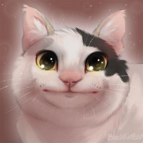 Illustration By Boochkinboo Polite Cat Cute Animal Drawings Cute