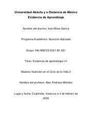 NCV2 U1 EA IVMG pdf Universidad Abierta y a Distancia de México