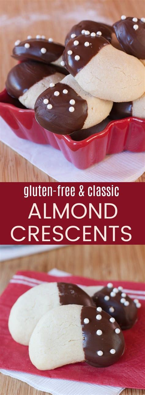 Almond Crescents With Gluten Free And Classic Recipes This