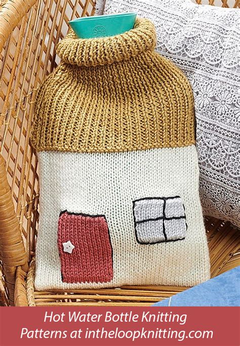 Hot Water Bottle Cozy Knitting Patterns In The Loop Knitting