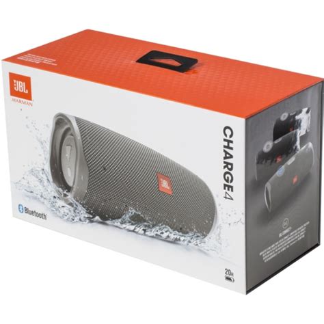 Колонка JBL Charge 4 grey — купить в интернет-магазине ОНЛАЙН ТРЕЙД.РУ