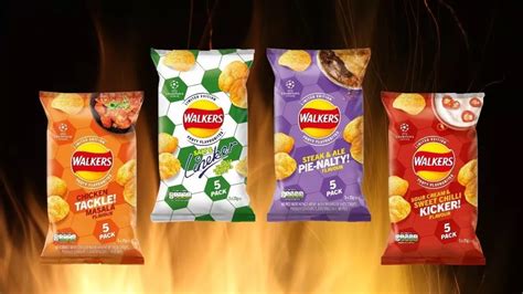 Walkers Crisps Now Come In Football Themed Flavours Including Salt