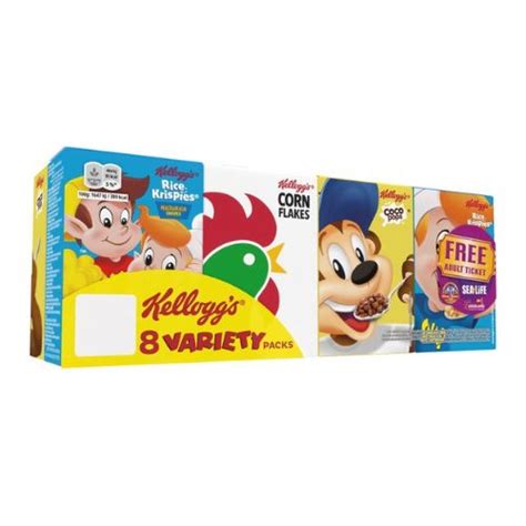 Kelloggs Variety Cereal 8 Pack Fabfinds