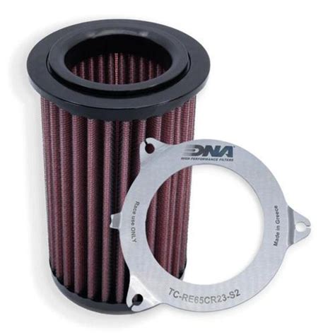 Dna Air Filter And Box Cover For A Royal Enfield Super Meteor And