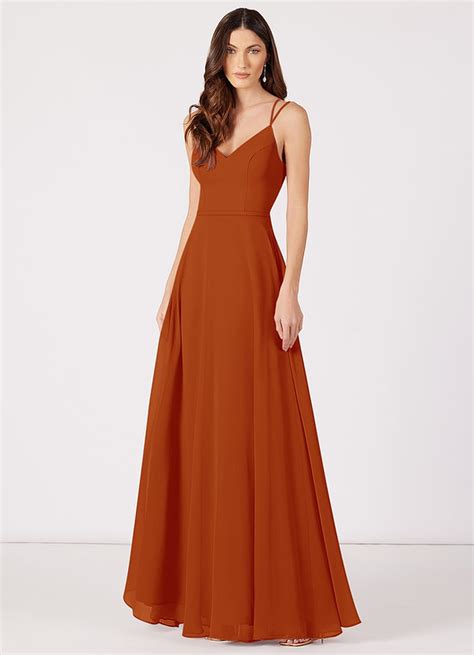 Paprika Azazie Janine Bridesmaid Dresses Azazie