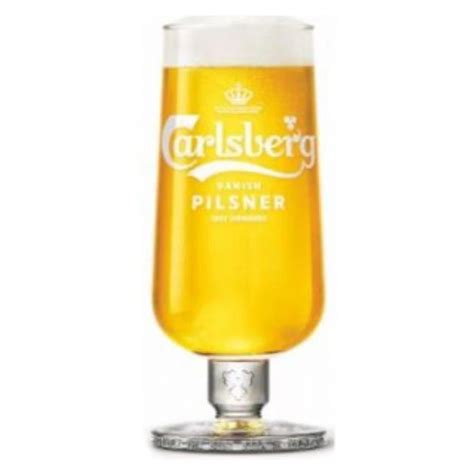 Buy Carlsberg Pilsner Toughened Stem Half Pint Glass 1 2pt Online 365