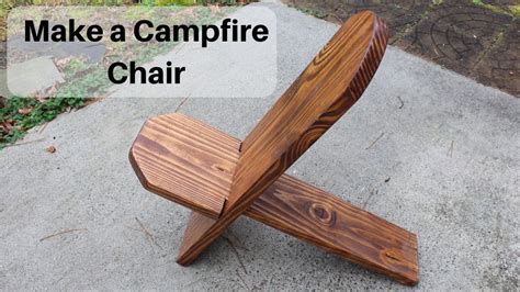 Campfire Chair Plans Diy Camping Chair Diy Chair Wood Projects For Kids