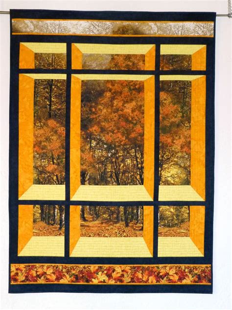 Made For My Husband From Window On The East Pattern By Carolyn Startup Using Nature Fall Landsca