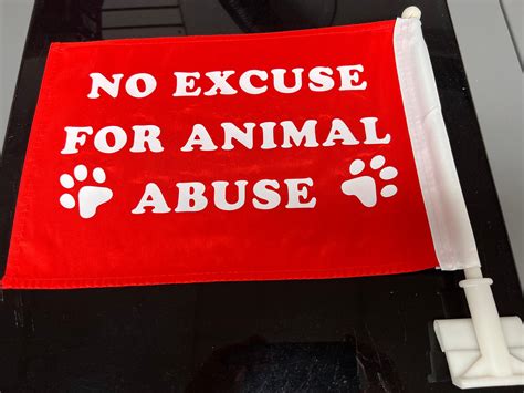 Stop Animal Abuse Signs