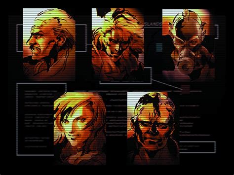 Metal Gear Solid 1998 Promotional Art Mobygames