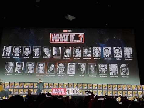 Here’s the official cast of Marvel’s “What If...?” : r/marvelstudios