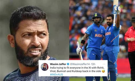 Wasim Jaffer Shares Hilarious Meme As Rohit Sharma Kohli Kuldeep