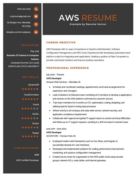 Devops Resume Samples Template And Writing Guide For 2024