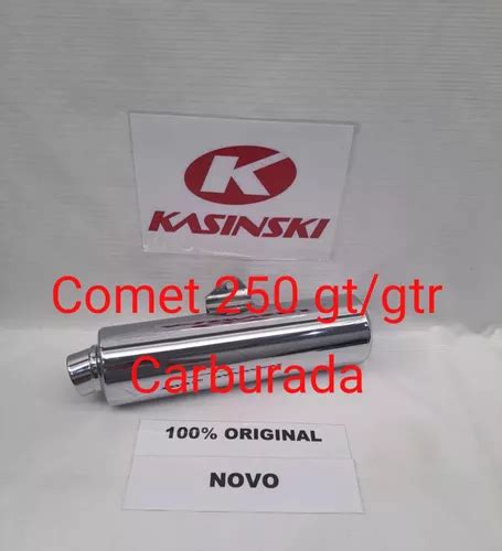 Escapamento Kasinski Comet 250 Gt Gtr Carburada Original MercadoLivre