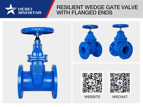 Resilient Wedge Gate Valve With Flanged Ends Dimensions 2 24 Dn50 Dn600 Design Standard