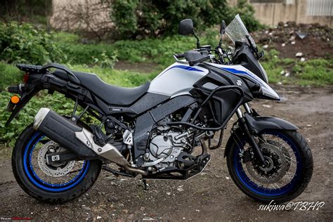 Suzuki V Strom Xt Adventure Bike Done Just Right Team Bhp