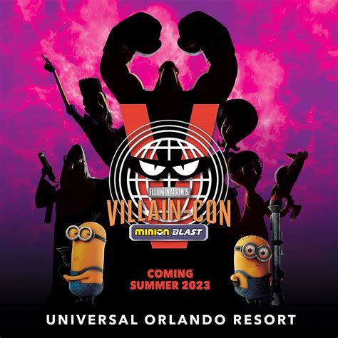 Illumination's Villain-con Minion Blast Coming to Universal Studios Florida