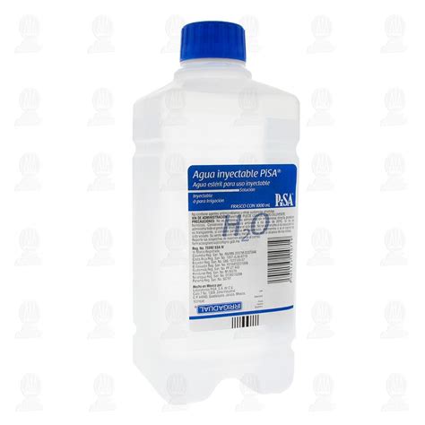 Solución Agua Estéril Inyectable 1000 ml