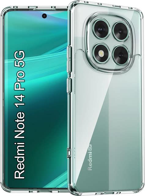 COPIKE Stoßfeste Hülle für Xiaomi Redmi Note 14 Pro 5G mit Kameraschutz