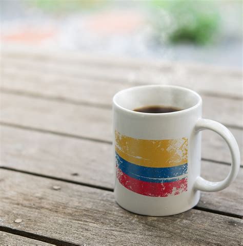 Colombia Flag Coffee Mug Colombia Mug Colombia Soccer 2018 | Etsy