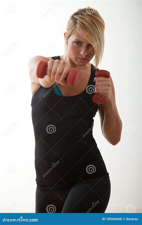 Attractive Blonde Twenties Caucasian Woman Stock Photo Image Of Twenties Health