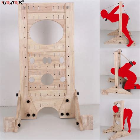 Large Wooden BDSM Sex Slaves Furniture Toys For Couples Men Adult Games Sexual Positions