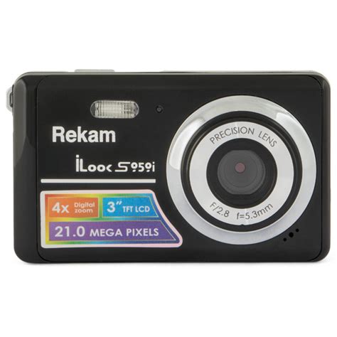 Фотоаппарат компактный Rekam iLook S959i Black Metallic – цены и скидки