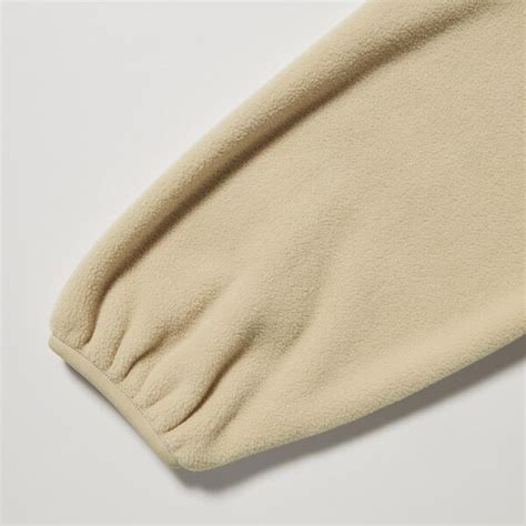 Fleece Half Zip Pullover Shirt Uniqlo Us