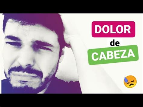 CÓMO ALIVIAR EL DOLOR DE CABEZA SIN MEDICAMENTOS 50 YouTube