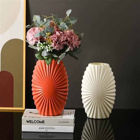 Buy Imitation Ceramic Flower Pot Modern Flower Vase Plastic Vase Home