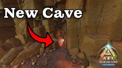 New Wyvern Trench Cave On Scorched Earth Ark ASA YouTube