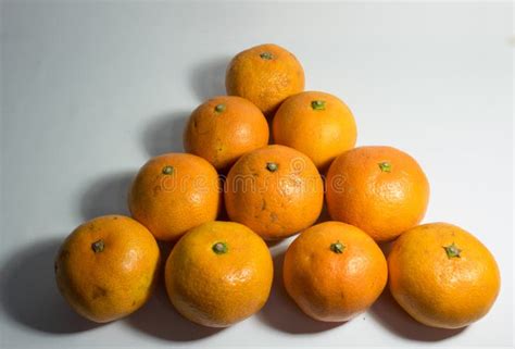 Whole Oranges Fruit Isolate Stock Photo Image Of Tasty Juicy