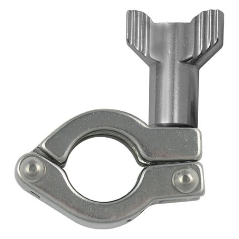 Sanitary Tri Clamps Single Pin Serrated Wing Nut Clamps Mhhm Sn