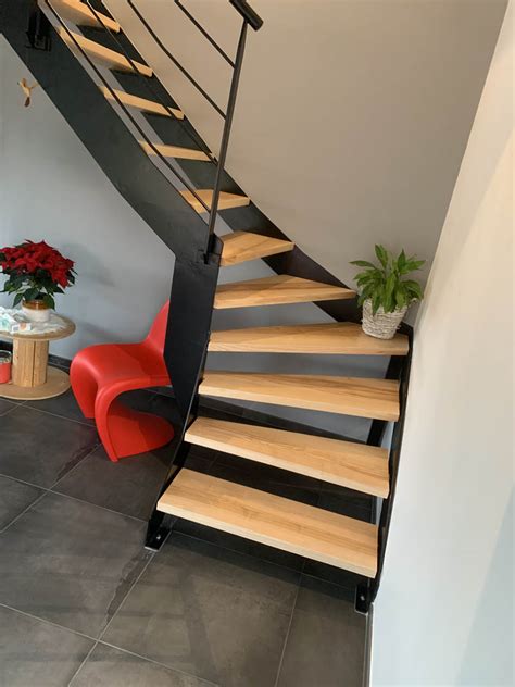 Escalier en bois sur mesure Sublime votre intérieur Menuiserie Anile