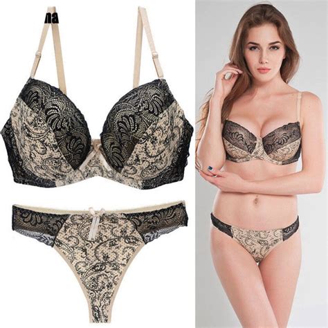 Women Bra Set Lingerie Plus Size Bra And Panty Sets Push Up Bra