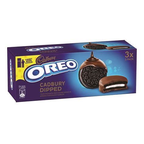 Cadbury Oreo Dipped Cookie 150g Pack Of 4 Grocery