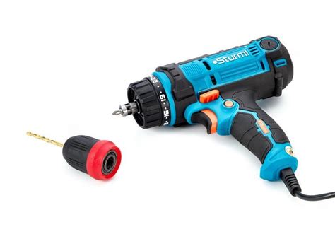 ᐉ Дрель-шуруповерт сетевой Sturm Profi ID 2155 DFR c быстросъемным ...