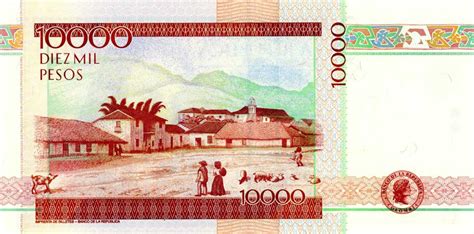 Colombia P453p 10000 Pesos From 2012