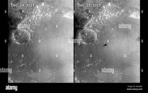 MARCI ve un Cráter de Impacto de Marte en Amazonis Planitia La cámara