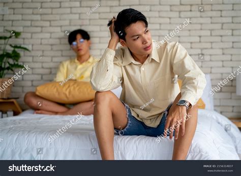 Two Asian Gay Lgbt Man Stay Stock Photo Shutterstock