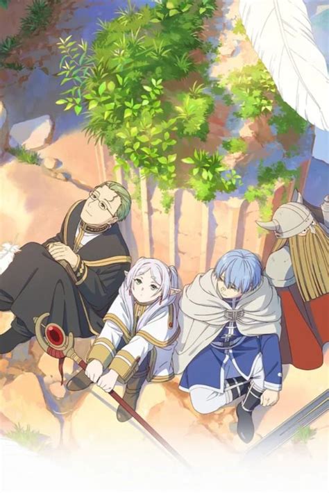 frieren  journeys   key visual freiren anime himmel